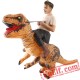 Adult Dinosaur T Rex Ride On Inflatable Blow Up Costume