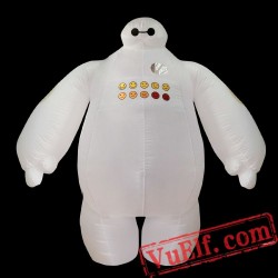 Adult Big Hero 6 Baymax Inflatable Blow Up Costume