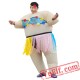 Hawaiian Dancer Inflatable Blow Up Costume