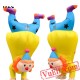 Adult Stand Upside Down Clown Inflatable Blow Up Costume