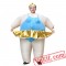 Adult Ballerina Inflatable Blow Up Costume