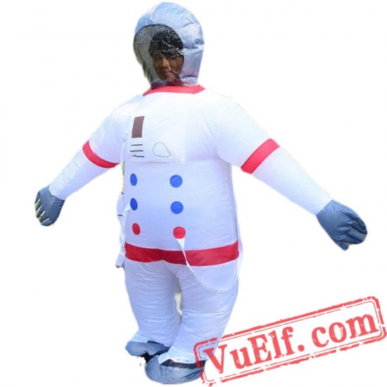 Spaceman Space Astronaut Mens Inflatable Blow Up Costume