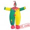 Adult Clown Inflatable Blow Up Costume