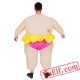 Adult Ballerina Inflatable Blow Up Costume