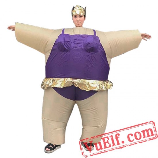 Adult Ballerina Inflatable Blow Up Costume