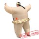 Adult Ballerina Inflatable Blow Up Costume