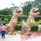 Adult T Rex Dinosaur Inflatable Blow Up Costume