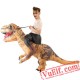 Adult Dinosaur T Rex Ride On Inflatable Blow Up Costume