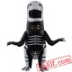 Adult T Rex Dinosaur Skull Inflatable Blow Up Costume