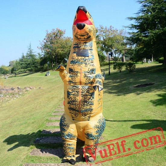 Adult Dinosaur Stegosaurus Inflatable Blow Up Costume