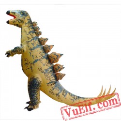 Adult Dinosaur Stegosaurus Inflatable Blow Up Costume