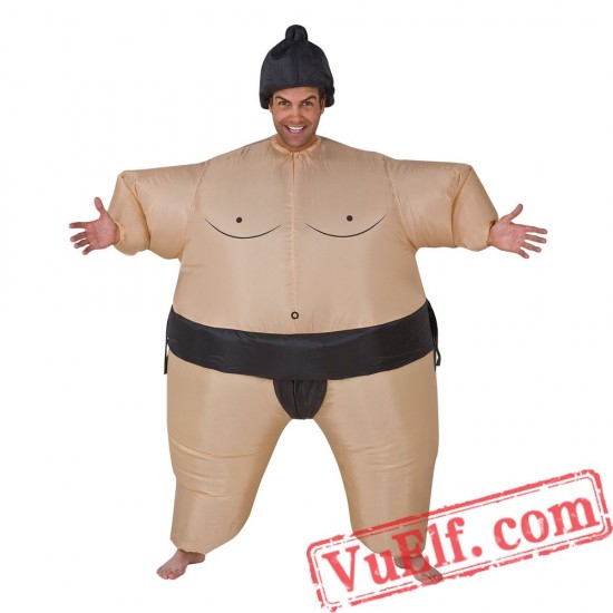 Adult Sumo Inflatable Blow Up Costume