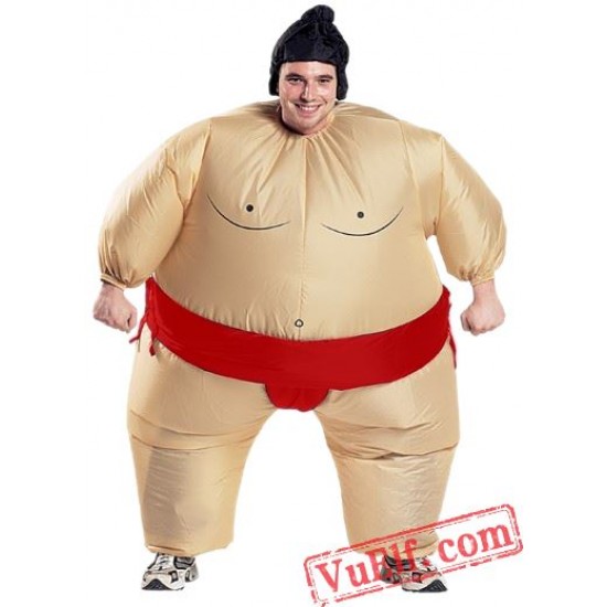 Adult Sumo Inflatable Blow Up Costume