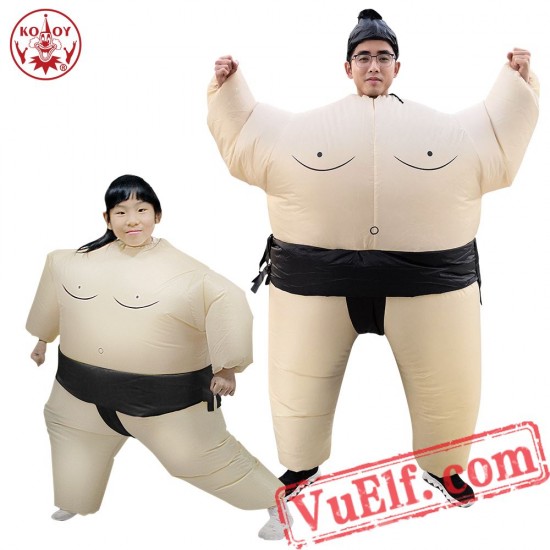 Adult Sumo Inflatable Blow Up Costume