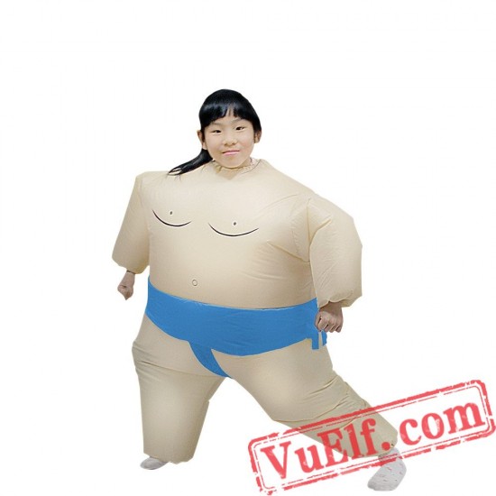 Adult Sumo Inflatable Blow Up Costume