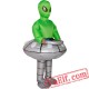 Adult Alien Et Inflatable Blow Up Costume Adult Alien Et Inflatable Blow Up Costume