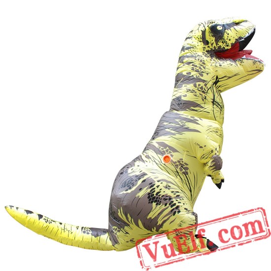 Adult Dinosaur T Rex Inflatable Blow Up Costume