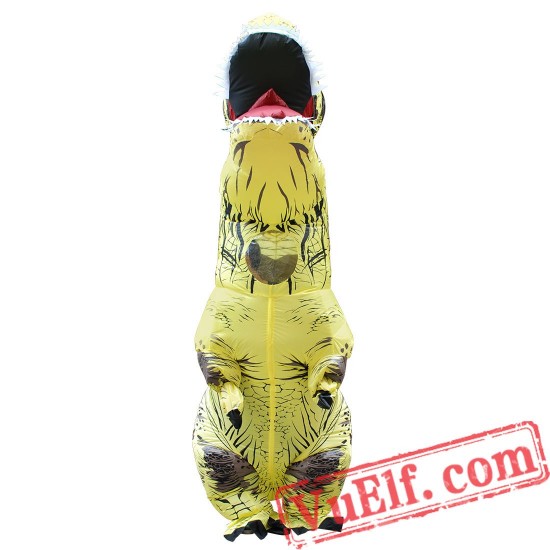 Adult Dinosaur T Rex Inflatable Blow Up Costume