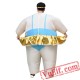 Adult Ballerina Dancer Inflatable Blow Up Costume