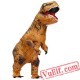 Adult Kids Dinosaur T Rex Inflatable Blow Up Costume