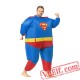 Adult Superman Inflatable Blow Up Costume