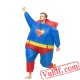 Adult Superman Inflatable Blow Up Costume
