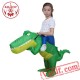 Kids Crocodile Ride On Inflatable Blow Up Costume Kids Crocodile Ride On Inflatable Blow Up Costume
