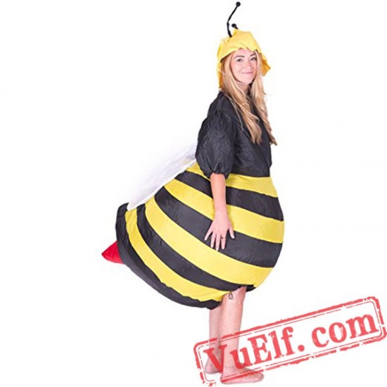 Adult Bumble Bee Inflatable Blow Up Costume