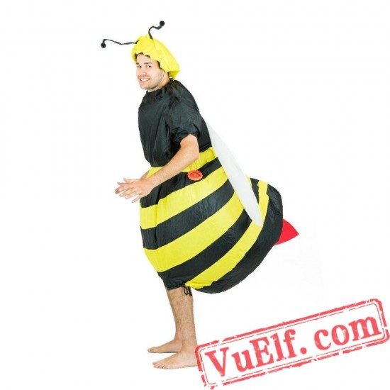 Adult Bumble Bee Inflatable Blow Up Costume