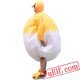 Adult Yellow Chicken Inflatable Blow Up Costume