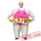 Adult Ballerina Inflatable Blow Up Costume