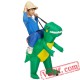 Adult Kids Dinosaur T Rex Ride On Inflatable Blow Up Costume