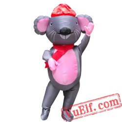 Adult Valentine'S Day Mouse Inflatable Blow Up Costume