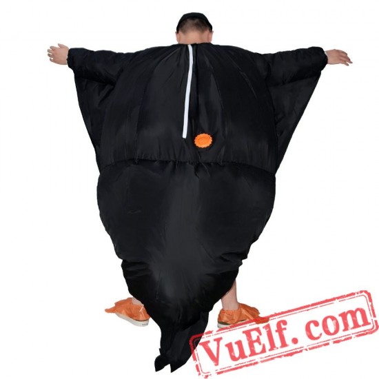 Adult Penguin Inflatable Blow Up Costume