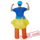 Adult Duck Ride On Inflatable Blow Up Costume