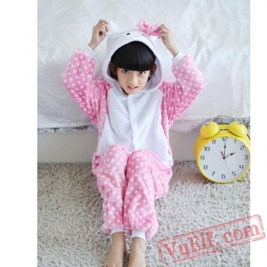Kids Pocket Animal Kigurumi Onesie Pajamas