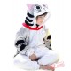 Kids Gray Cat Kigurumi Onesie Pajamas Kids Kigurumi Costumes