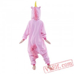 Kids Unicorn Kigurumi Onesie Pajamas Animal Costume