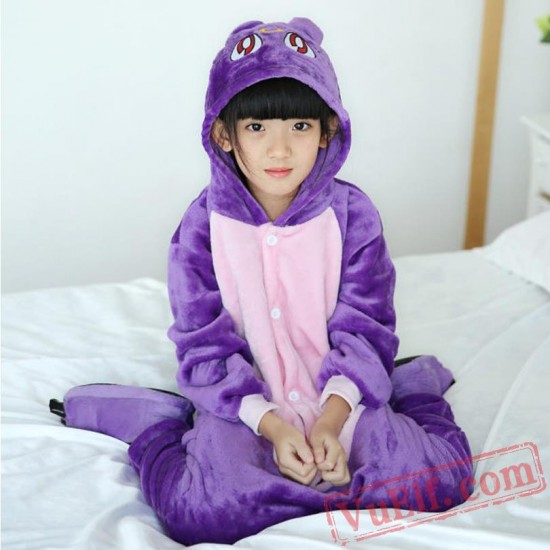 Kids Cat Kigurumi Pajamas Animal Onesie Costumes