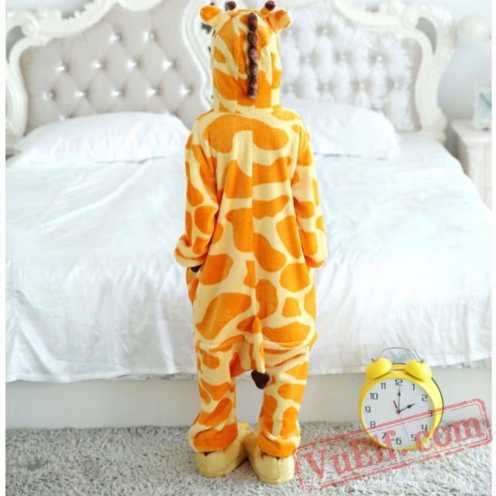 Giraffe Kigurumi Onesie Pajamas Kids Animal Costumes