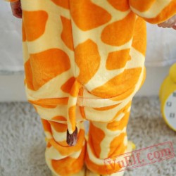 Giraffe Kigurumi Onesie Pajamas Kids Animal Costumes