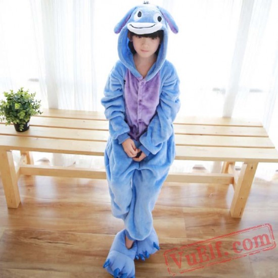 Donkey Kigurumi Onesie Kids Animal Pajama Costumes