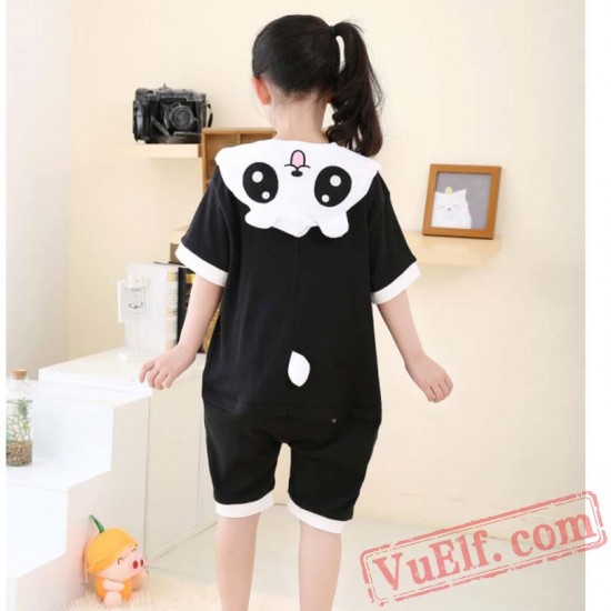 Kids Panda Kigurumi Onesie Pajamas - Summer Onesies