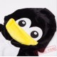 Black Penguin Onesies Costumes Kids Kigurumi Pajamas