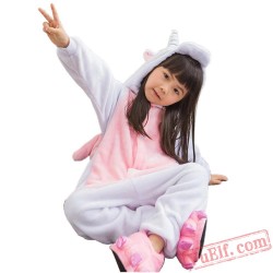Kids Unicorn Onesies Costumes Kids Kigurumi Pajamas
