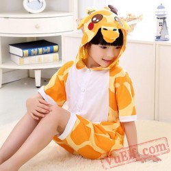 Summer Kids Kigurumi Onesie - Giraffe Kigurumi Onesies