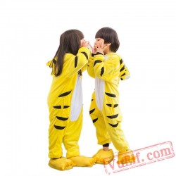 Kids Tiger Kigurumi Onesie Pajamas