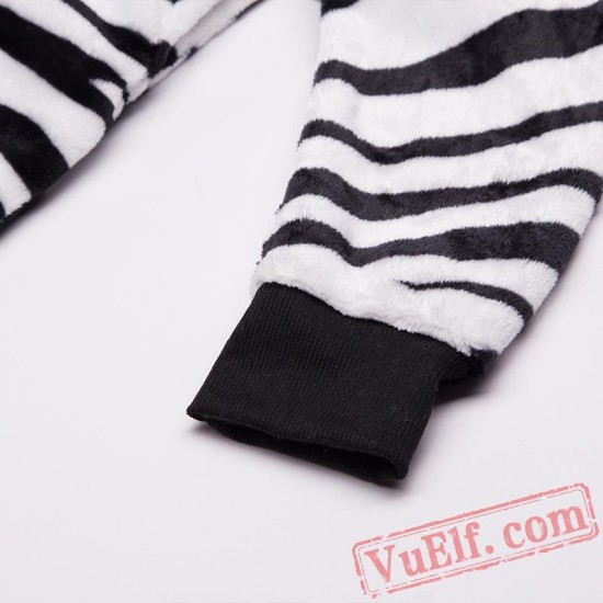 Kids Zebra Kigurumi Onesies Animal Onesies Pajamas