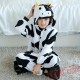 Kids Cow Kigurumi Onesies Kids Animal Pajama Costumes