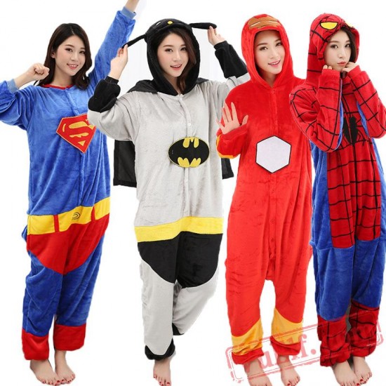 Superman Onesie Costume & Pajamas - Halloween Costumes